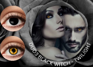 Lenti a contatto trimestrali duo black-twilight